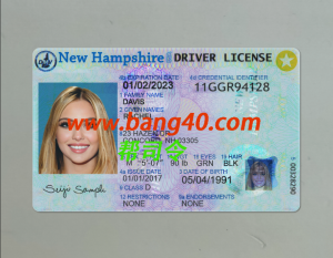 新罕布什尔州驾驶执照 Psd 模板New Hampshire driver's license Psd template-帮司令
