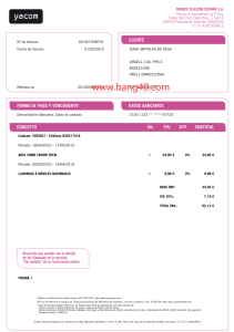 法国 Yacom 公用事业账单模板French Yacom Utility Billing Template-帮司令