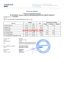 乌克兰 Todo 银行对账单模板Ukraine Todo Bank Statement Template-帮司令