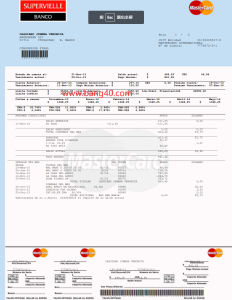 万事达卡声明模板Mastercard Statement Template-帮司令