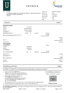 印度尼西亚卡拉瓦奇法案模板Indonesia Karawaci Bill Template-帮司令