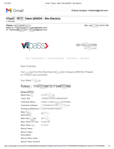 尼日利亚 VTPass 公用事业账单模板Nigeria VTPass Utility Bill Template-帮司令