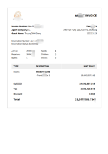 越南 Sansara 发票模板Vietnam Sansara Invoice Template-帮司令