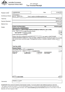 澳大利亚税务发票模板Australian Tax Invoice Template-帮司令