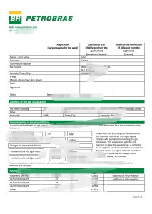 巴拉圭天然气公用事业账单模板Paraguay Gas Utility Bill Templates-帮司令