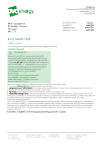 英国 OVO 能源公用事业账单 Word 和 PDF 模板England OVO Energy Utility Bill Word And PDF Template-帮司令