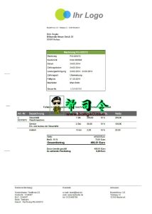 德国公用事业账单 Psd 模板 V19Germany Utility Bill Psd Template V19-帮司令