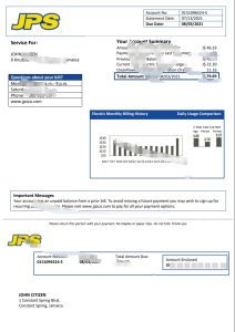 阿根廷电信伪造公用事业账单模板Argentina Telecom fake utility bill template-帮司令