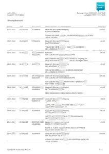 德国 Consors 银行对账单模板Germany Consors bank statement Template-帮司令