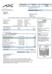 澳大利亚Utilibill易填模板（Word和PDF格式）Australia Utilibill easy to fill template in Word and PDF format-帮司令