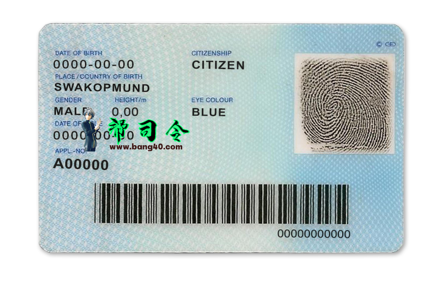 图片[2]-PSD 格式的纳米比亚 ID 模板