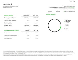 Robinhood 银行对帐单模板（Word 和 PDF 格式）（版本 2023）(总计22页只展示首页)Robinhood Bank Statement Template In word And PDF format(version2023)-帮司令