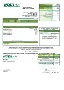 美国弗吉尼亚州 HCSA 公用事业账单模板（Word 和 PDF 格式）USA Virginia HCSA utility bill template in Word and PDF format-帮司令