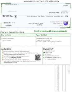 Kraken 财务支票模板（Word 和 PDF 格式）Kraken Financial Check Template in word And PDF Format-帮司令