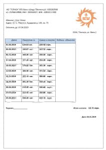 Georgia Telasi 公用事业账单模板（Word 和 PDF 格式）Georgia Telasi Utility Bill Template In Word And PDF Format-帮司令