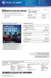 菲律宾 Globe Business 公用事业账单模板（2024 年版本）Philippines Globe Business utility bill template (2024 Version)-帮司令