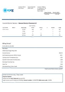 黑山 Elektroprivreda Crne Gore (EPCG) 电力账单 Word 和 PDF 模板Montenegro Elektroprivreda Crne Gore (EPCG) Electricity Utility Bill Word And PDF Template-帮司令