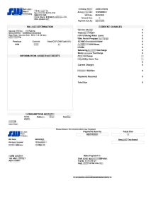 美国加利福尼亚州圣何塞水费账单模板（Word 和 PDF 格式）USA California San Jose Water Utility Bill Template In Word And PDF Format-帮司令