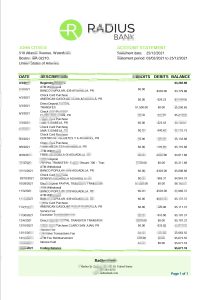 美国马萨诸塞州Radius银行对账单Excel和PDF模板USA Massachusetts Radius Bank Statement Excel and PDF Template-帮司令