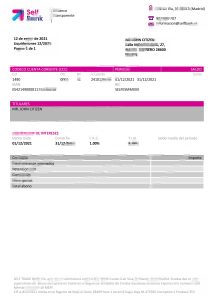 西班牙自助银行对账单模板Spain Self Bank Statement Template-帮司令