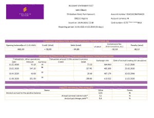 尼日利亚北极星银行对账单Word和PDF模板Nigeria Polaris Bank Statement Word And PDF Template-帮司令