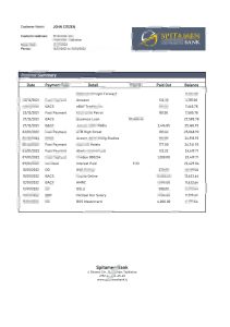 塔吉克斯坦 Spitamen 银行对账单模板Tajikistan Spitamen Bank Statement Template-帮司令