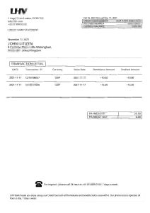 英国 LHV 集团银行对账单模板United Kingdom LHV Group Bank statement Template-帮司令