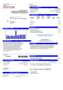 美国谢尔曼市水电费账单模板（Word 和 PDF 格式）USA City Of Sherman Utility Bill Template In Word And PDF Format-帮司令