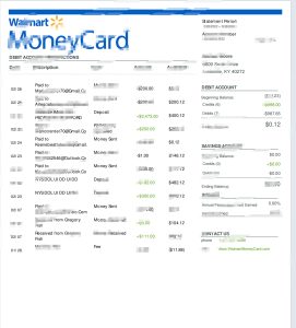 沃尔玛钱卡Word和PDF模板Walmart Money Card Word AndPDF Template-帮司令