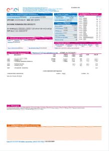 南美巴西 Enel公用事业账单和地址证明 PDF 模板South America Brazil Enel UtilityBills And Address Proof PDFTemplate-帮司令