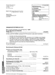 奥地利税务评估可编辑模板（Word 和 PDF 格式）Austria tax assessment Editable Template in Word And PDF Format-帮司令