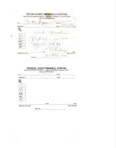处方医生证明模板Prescription Doctor Note Template-帮司令