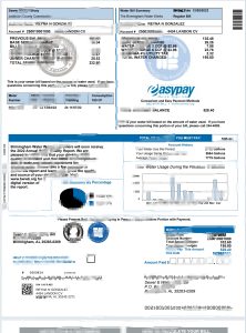 英国伯明翰水费账单（PDF格式）UK Birmingham water bill in pdf format-帮司令