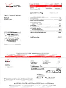 加州 Verizon 公用事业账单（Word 和 PDF 格式）California verizon Utility Bill in word and PDF Format-帮司令