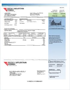 美国夏威夷电力账单Word和PDF模板USA Hawaiian Electric Utility Bill Word And PDF Template-帮司令
