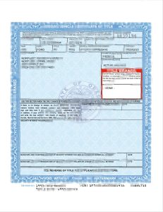 俄勒冈州汽车所有权模板（Word 和 PDF 格式）Oregon Car Title Template in Word And PDF Format-帮司令