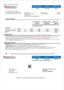 美国爱荷华州 MidAmerican 能源服务公司公用事业账单 Word 和 PDF 模板USA Iowa MidAmerican Energy Services Utility Bill Word And PDF Template-帮司令