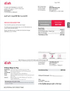 美国菜账单模板Usa Dish Bill Template-帮司令