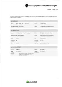 意大利银行账单/KYC地址证明pdf模板Italian bank statement / KYC proof of address pdf template-帮司令