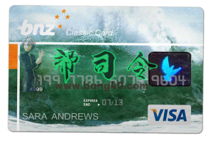 新西兰 Bnz 经典信用卡 PSD 模板Newzealand Bnz Classic Credit Card PSD Template-帮司令