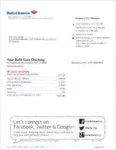 韩国银行账单pdf模板Korean bank statement pdf template-帮司令