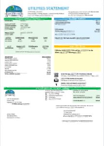 美国佛罗里达州 Edgewater 市水电费账单Edgewater, Florida, USA utility bill-帮司令