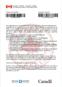 加拿大工作许可批准信模板Canadian Work Permit Approval Letter Template-帮司令