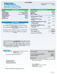 加州 Frenso 循环法案模板California Frenso Cycle Bill Template-帮司令