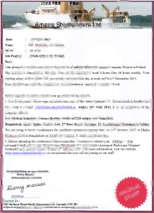 波兰的工作录用通知书模板Job Offer Letter Template For Poland-帮司令