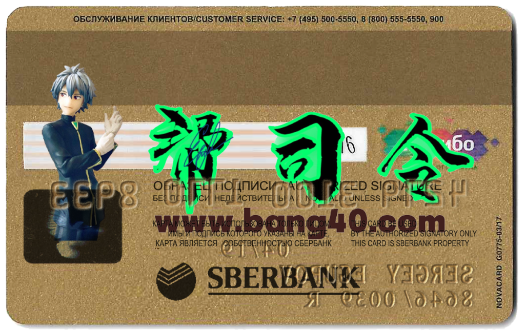 图片[2]-俄罗斯联邦储蓄银行维萨卡PS/PSD模板