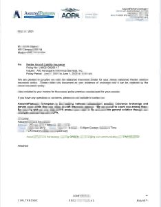 美国AOPA发票模板（Word和PDF格式）USA AOPA Invoice Template in Word And PDF Format-帮司令