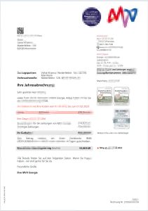德国 MVV Energie 模板（Word 和 PDF 格式）Germany MVV Energie Template in Word and PDF Format-帮司令