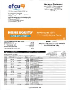 美国 efcu 财务模板（Word 和 PDF 格式）United States efcu Financial Template in Word and PDF Format-帮司令