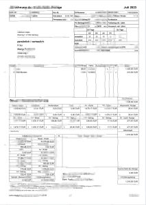 德国工资单模板（Word 和 PDF 格式）Germany payroll Template in Word And PDF Format-帮司令